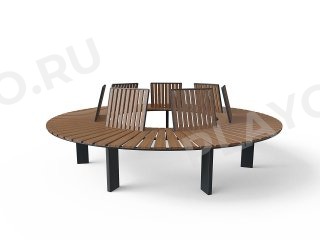 Скамья парковая